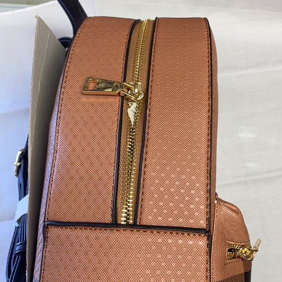 Backpack fashion style brand new front gold zipper